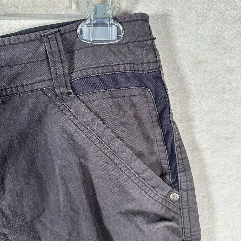 Kuhl Radikl Shorts Faded Gray Technical Hiking UPF 50 Protection Cargo Men’s 32
